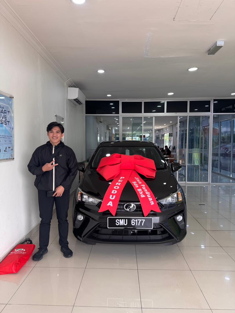 Perodua handover — Jiwa Panduan Sepang